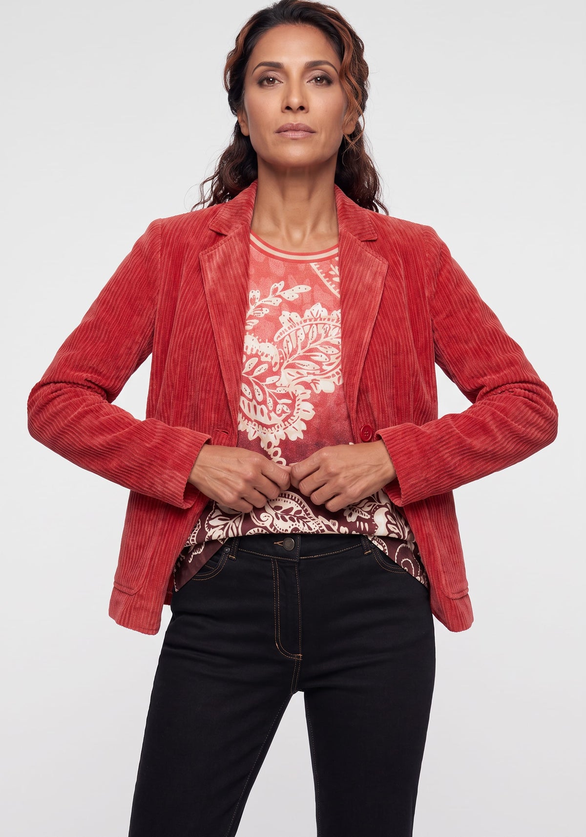 Corduroy Blazer