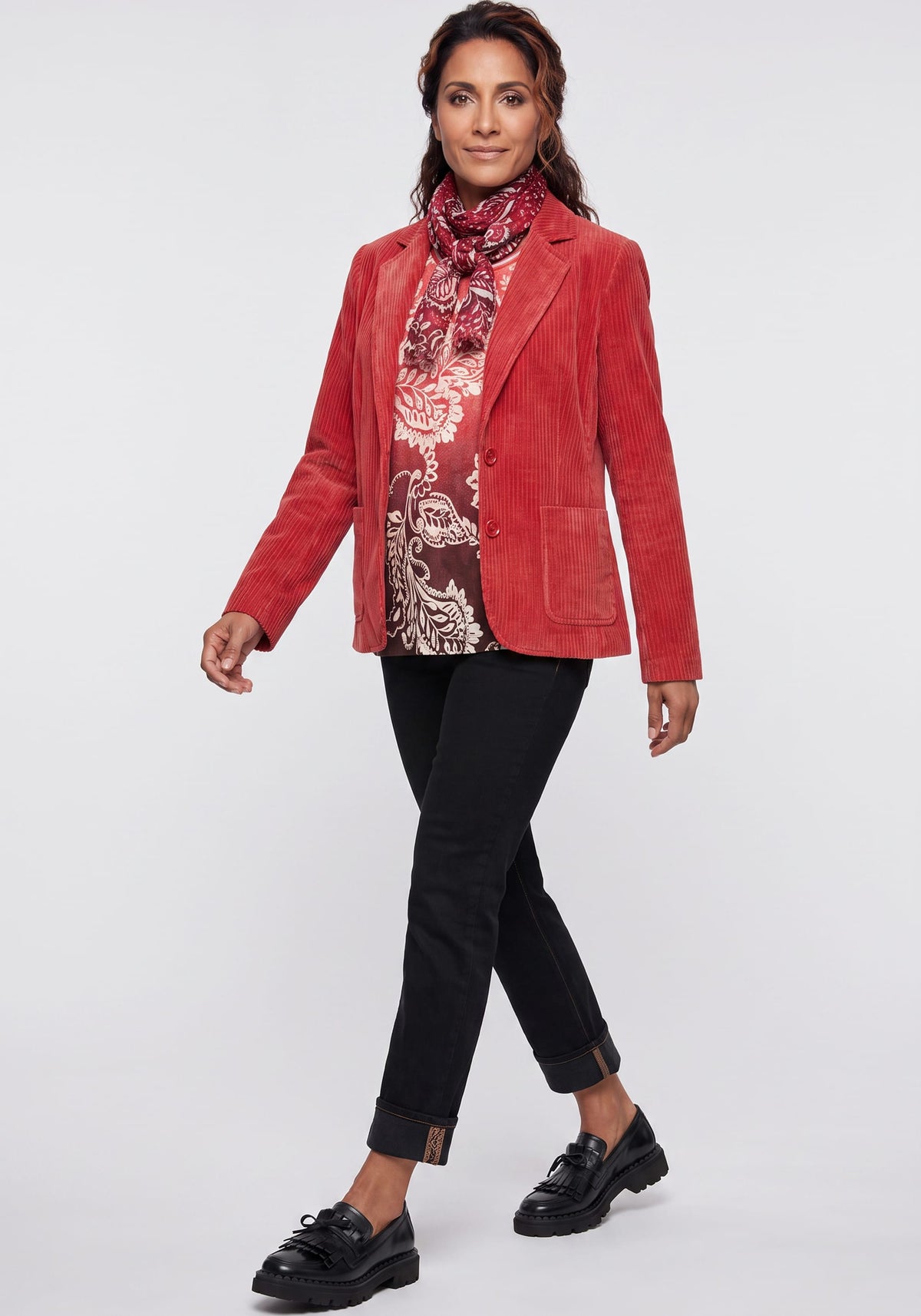 Corduroy Blazer