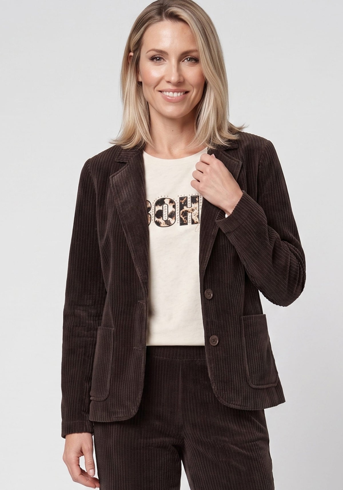 Corduroy Blazer