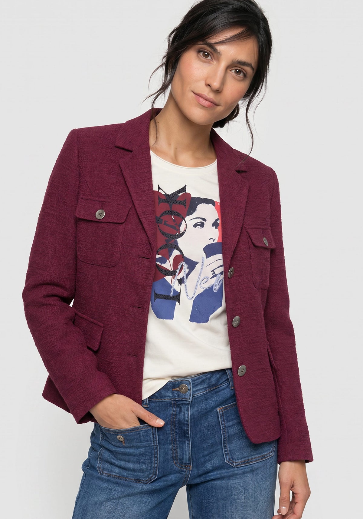 Tweed Blazer