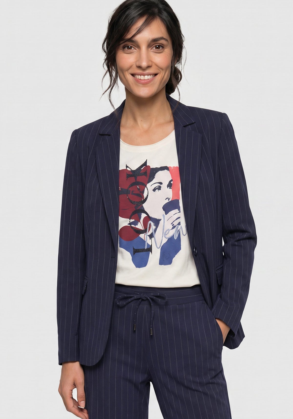 Pin Stripe Blazer