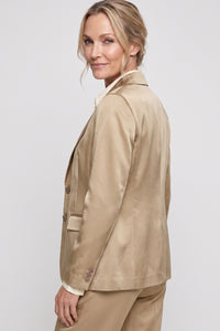Satin Effect Blazer