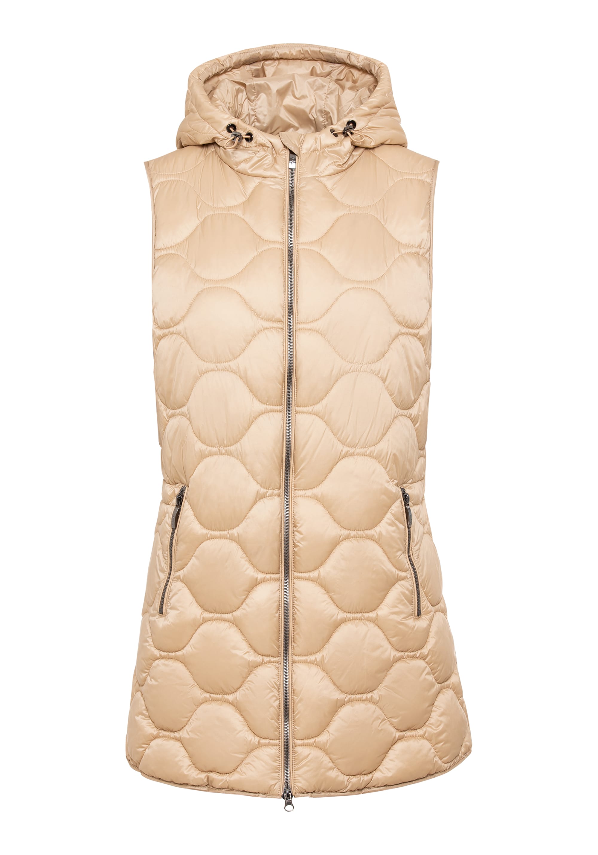 Long Line Quilted Vest containing 3M Thinsulate™ - Olsen Fashion Canada