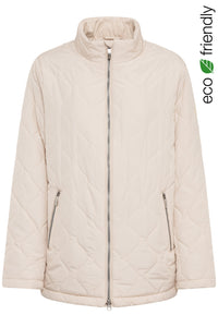 Quilted Outdoor Jacket containing REPREVE®