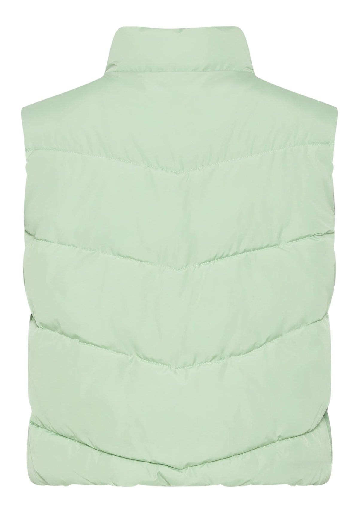 Quilted Cropped Outdoor Vest containing REPREVE®