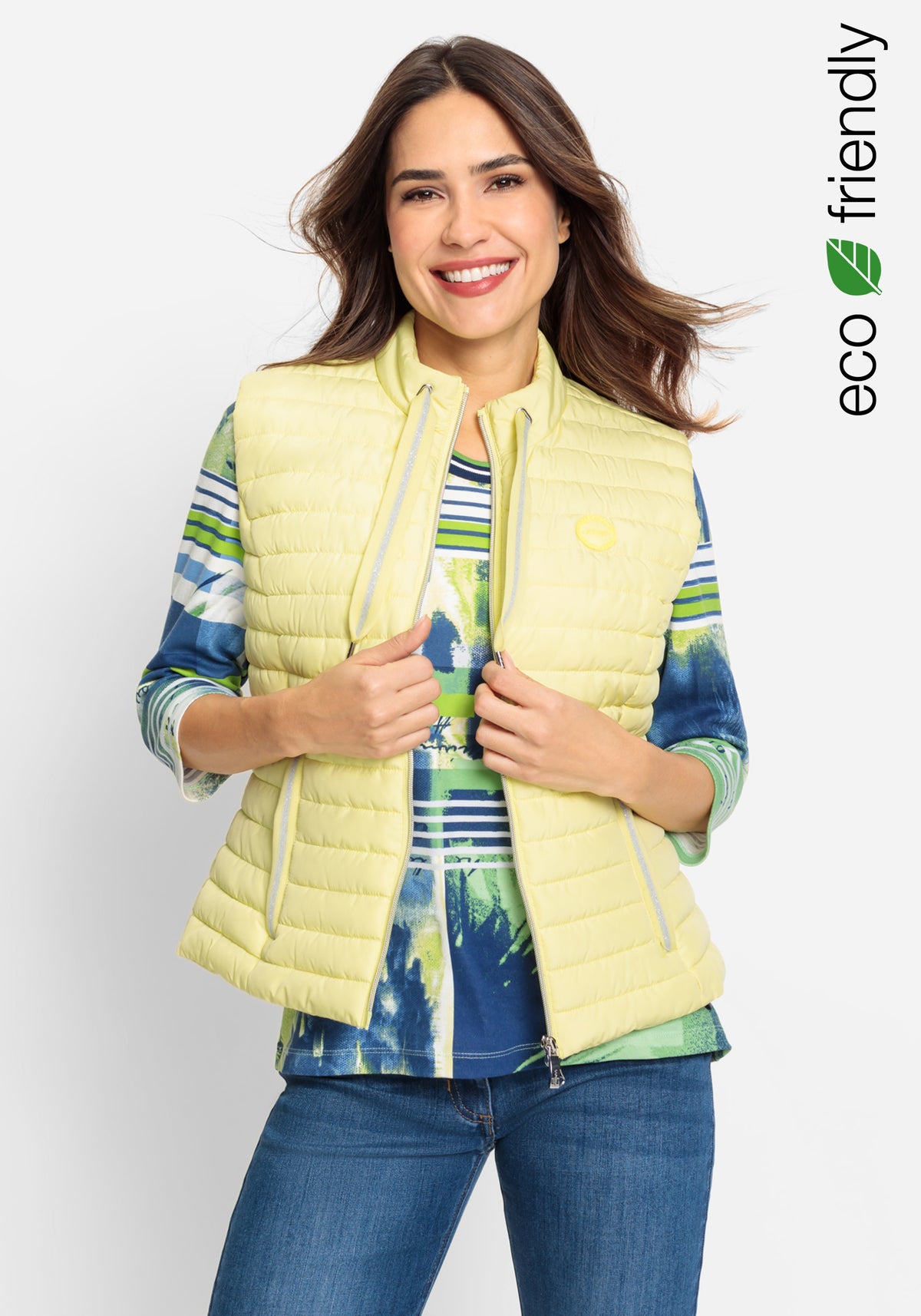 Quilted Vest containing REPREVE®