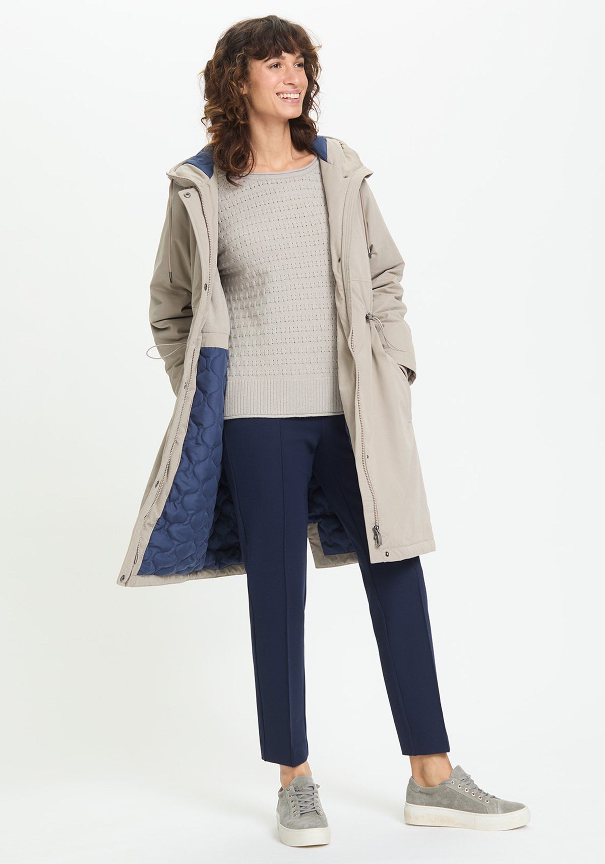 Longline Hooded Coat