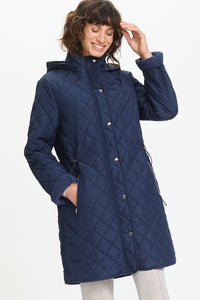 Longline Quilted Coat