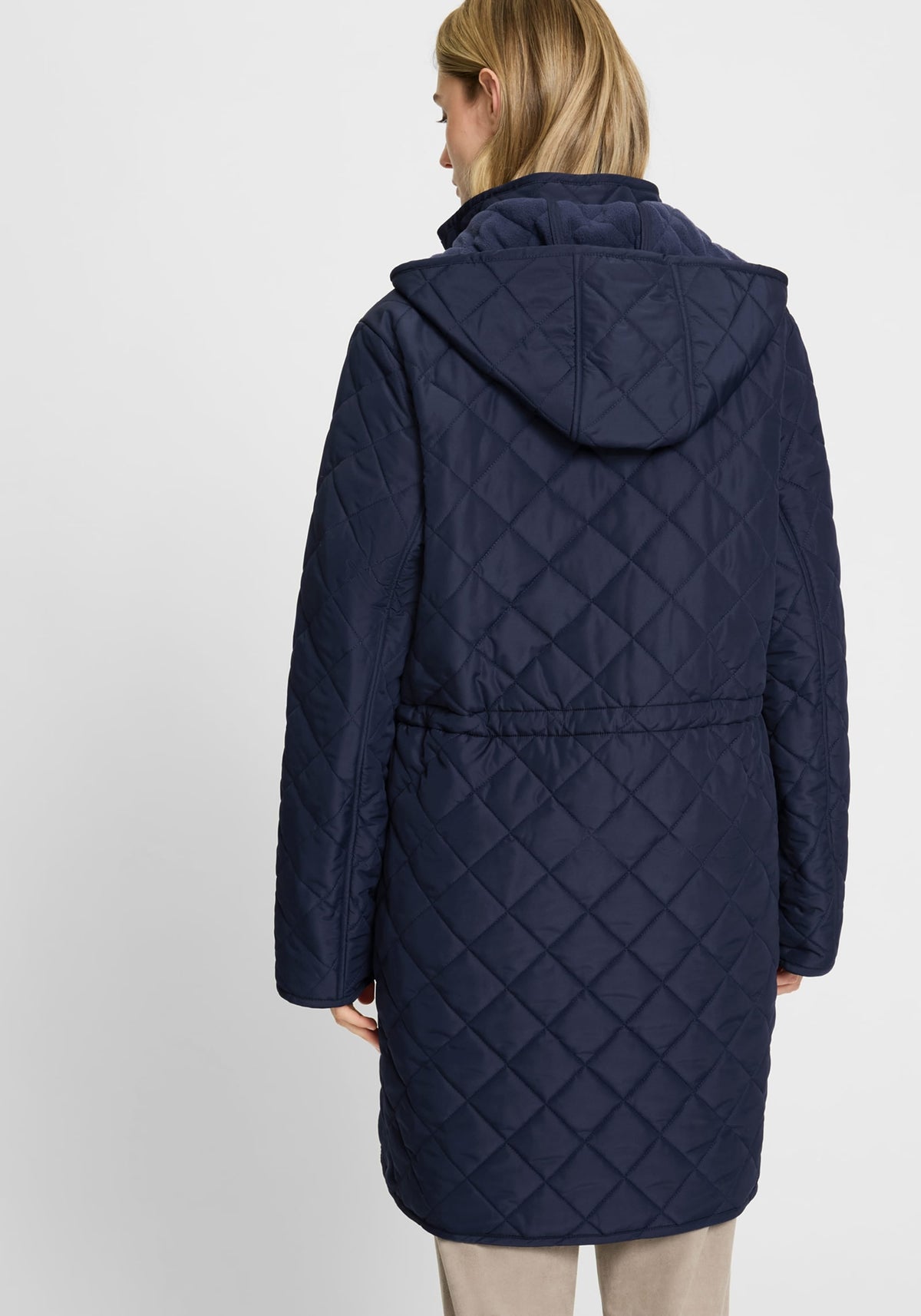 Longline Quilted Coat
