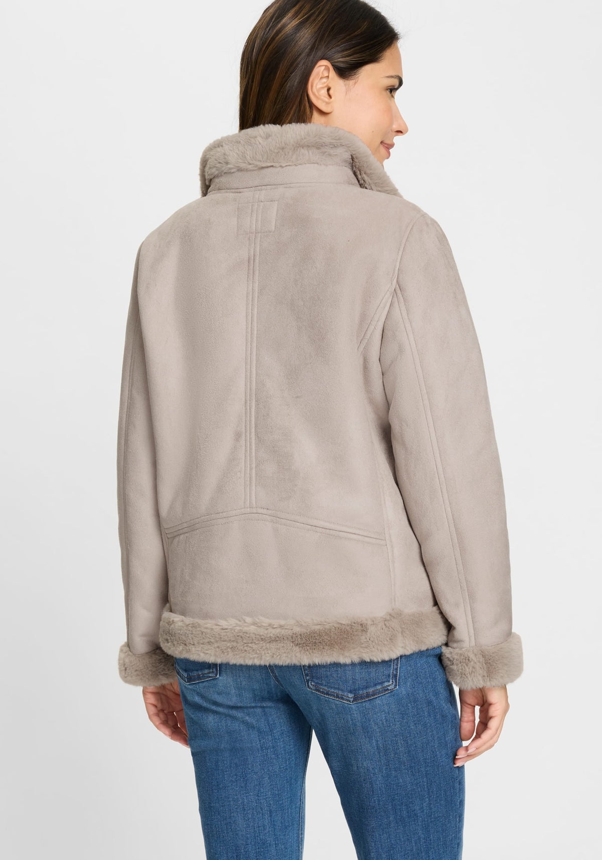 Faux Shearling Jacket