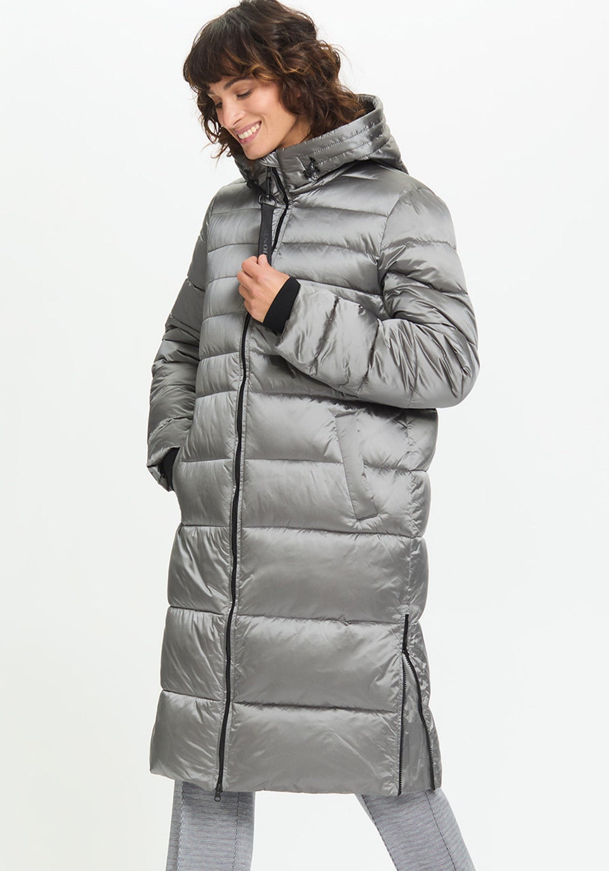 Longline Hooded Puffer Coat