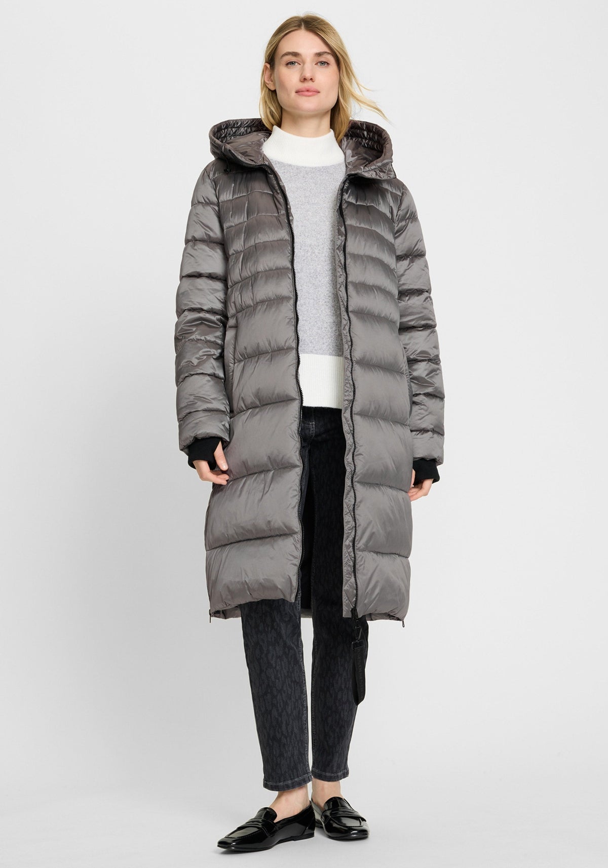 Longline Hooded Puffer Coat