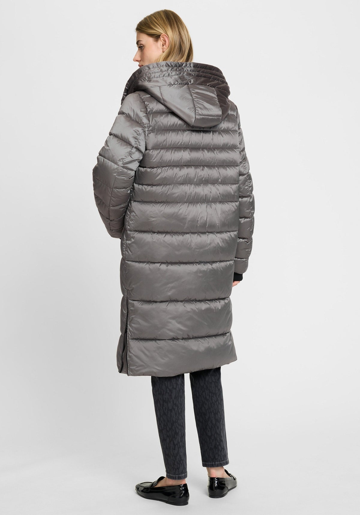 Longline Hooded Puffer Coat