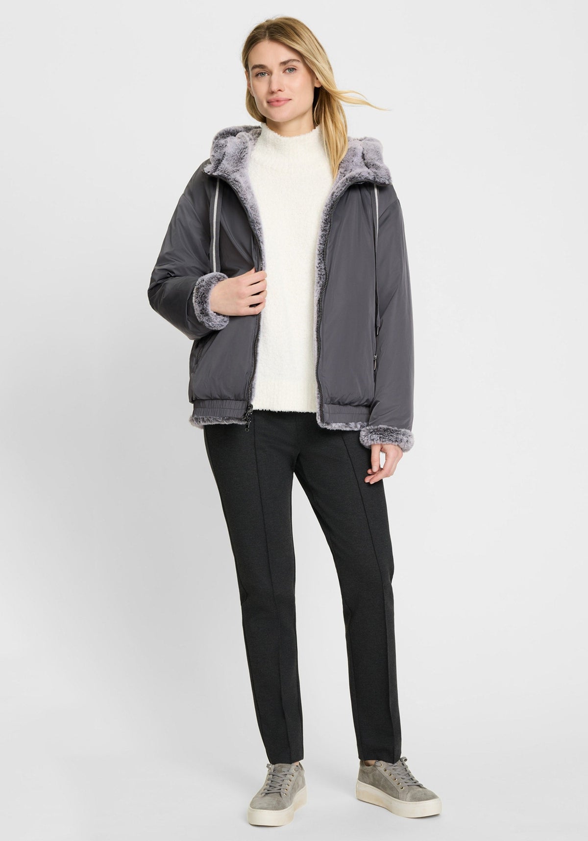 Reversible Hooded Jacket