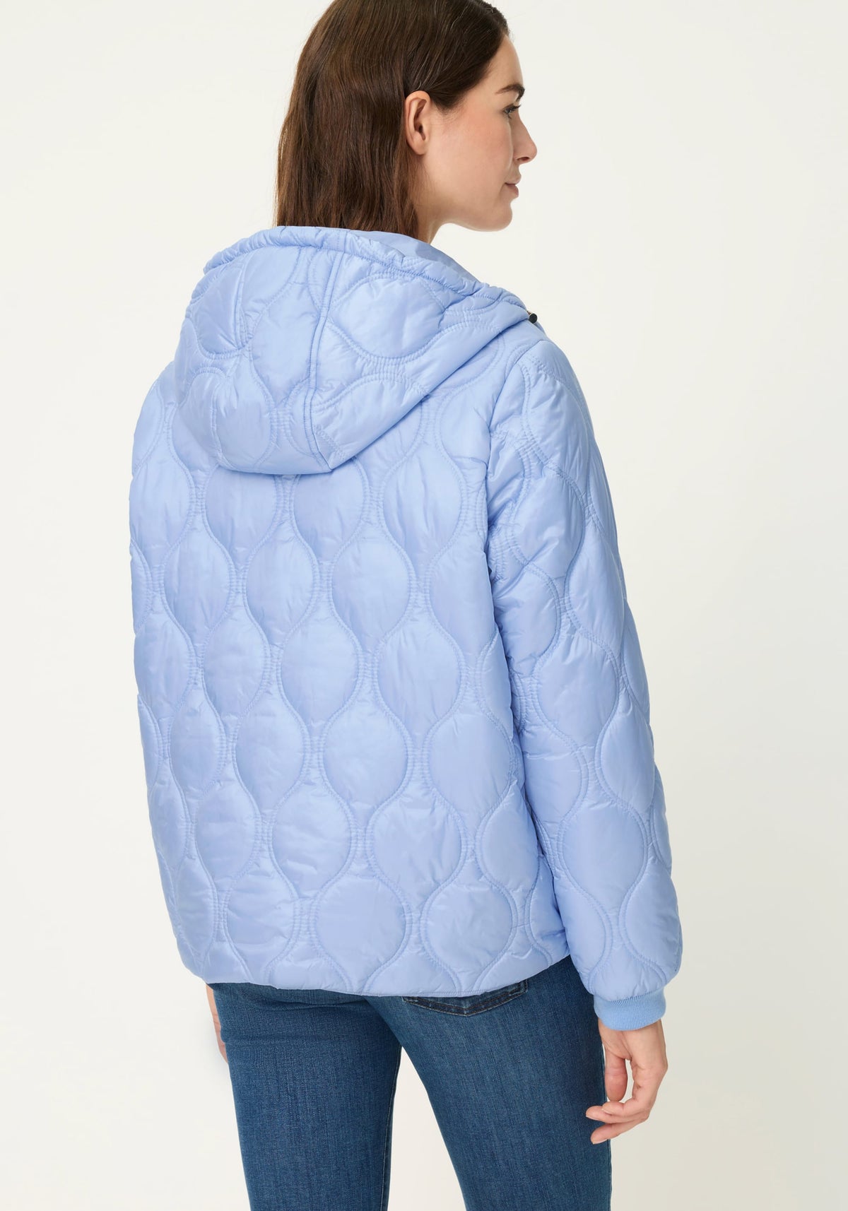 Quilted Jacket with Hood