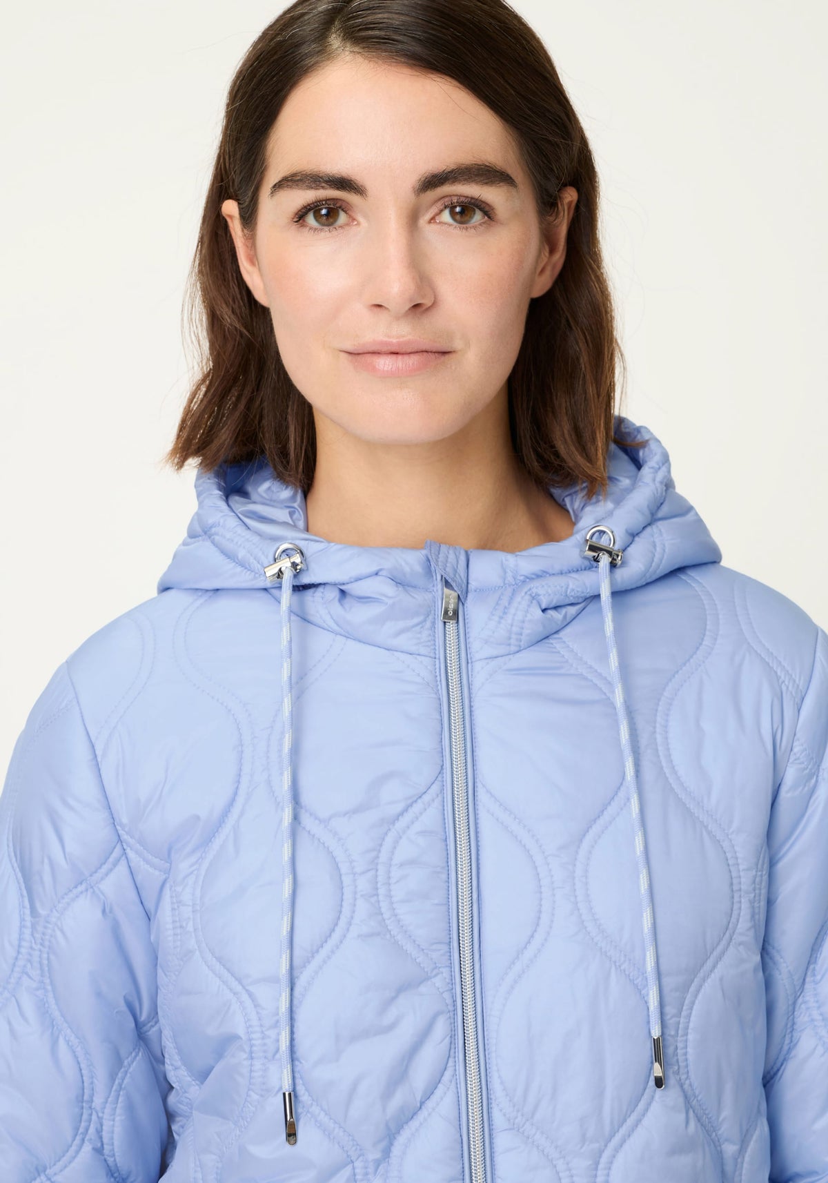 Quilted Jacket with Hood