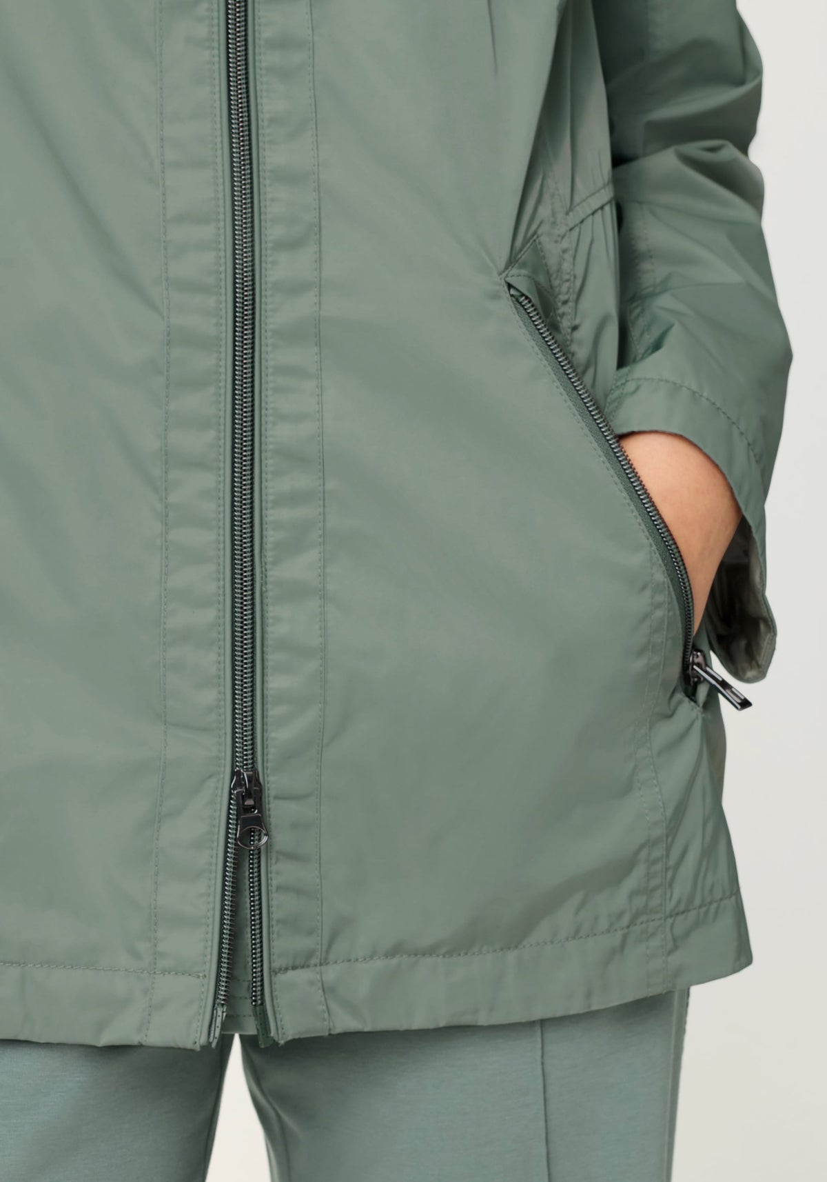 Jacket with Removeable Hood