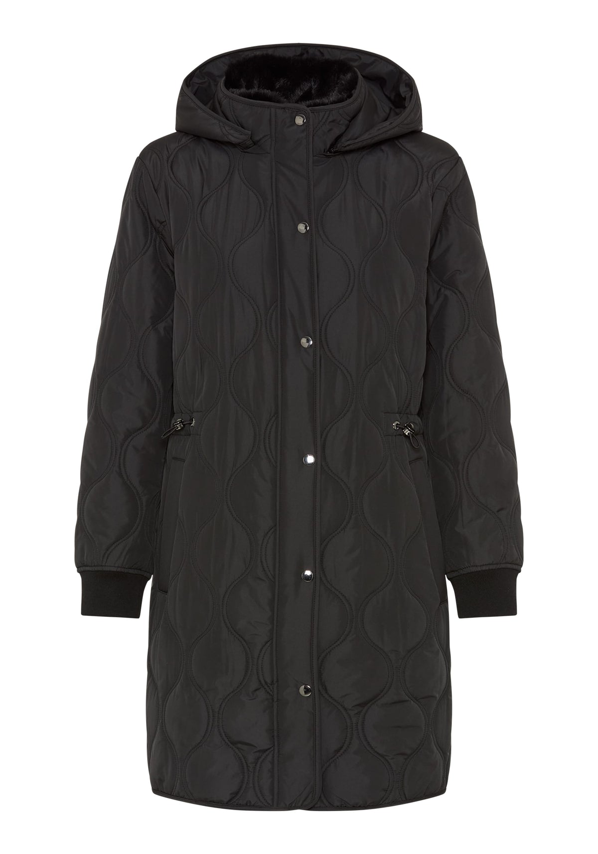 Manteau matelassé à capuche amovible