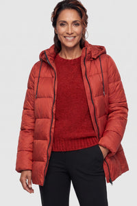 Parka with Removable Hood