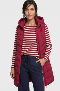 Gilet à capuche Longline Outdoor