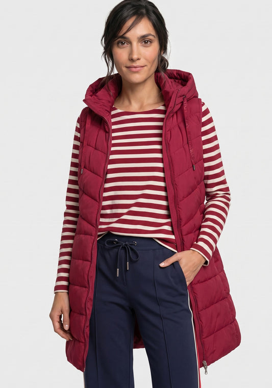 Gilet à capuche Longline Outdoor