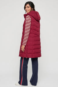 Gilet à capuche Longline Outdoor