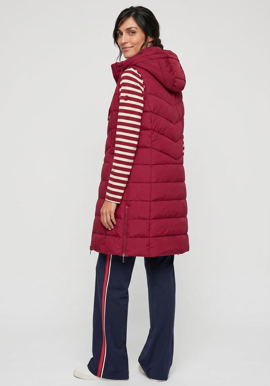 Gilet à capuche Longline Outdoor