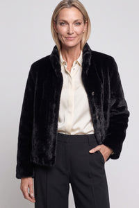 Veste en fausse fourrure