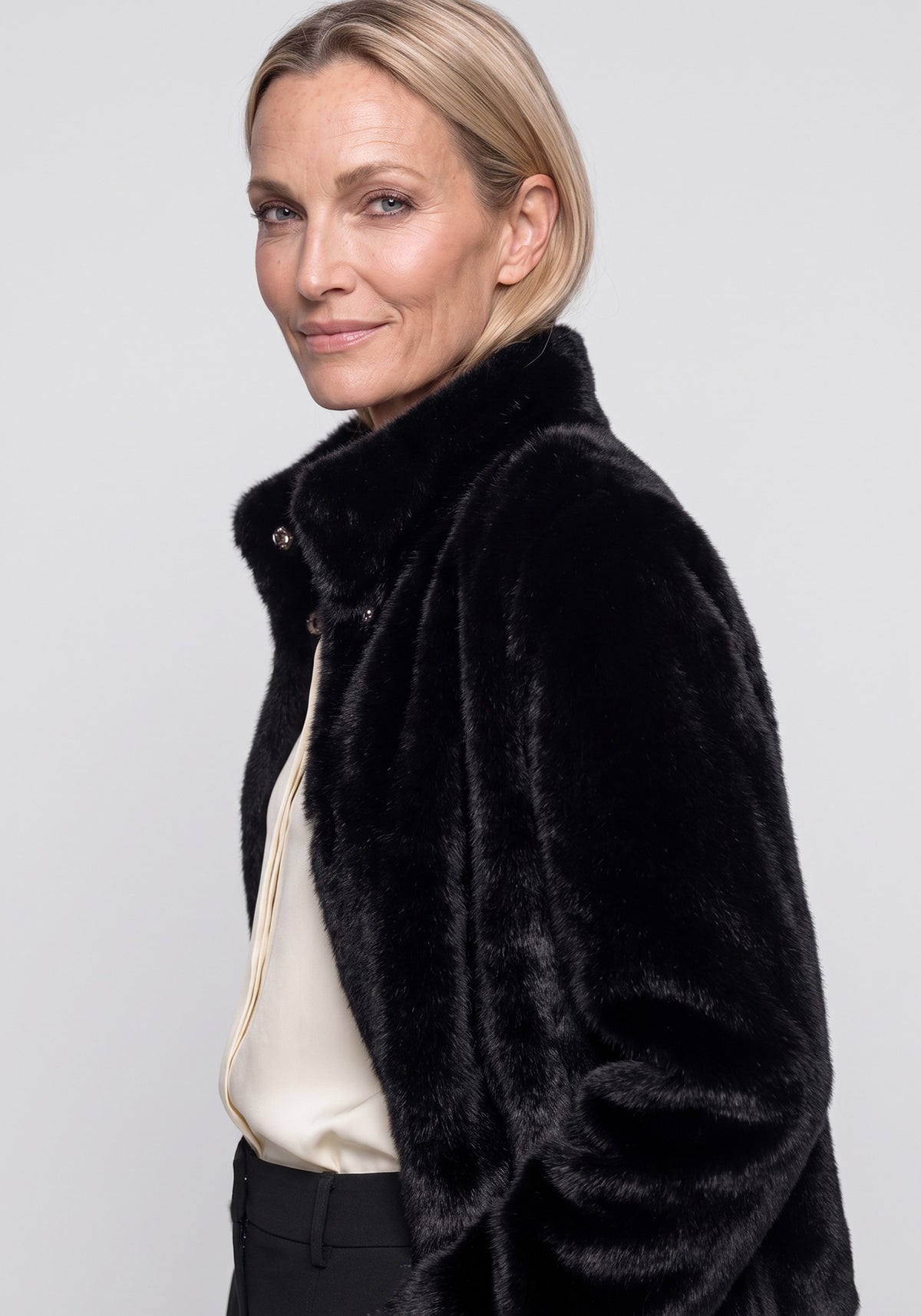 Faux Fur Jacket