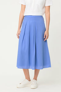 Pleated Midi Skirt
