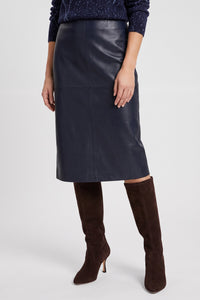 Faux Leather Skirt