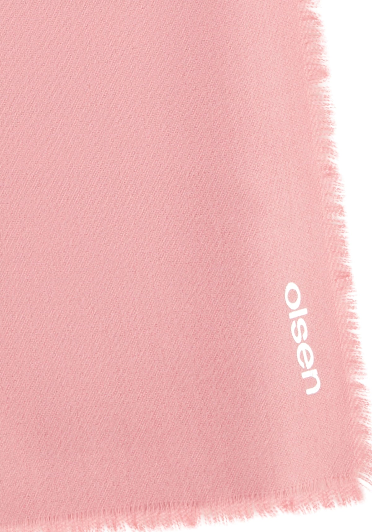 Solid Scarf with Fringe