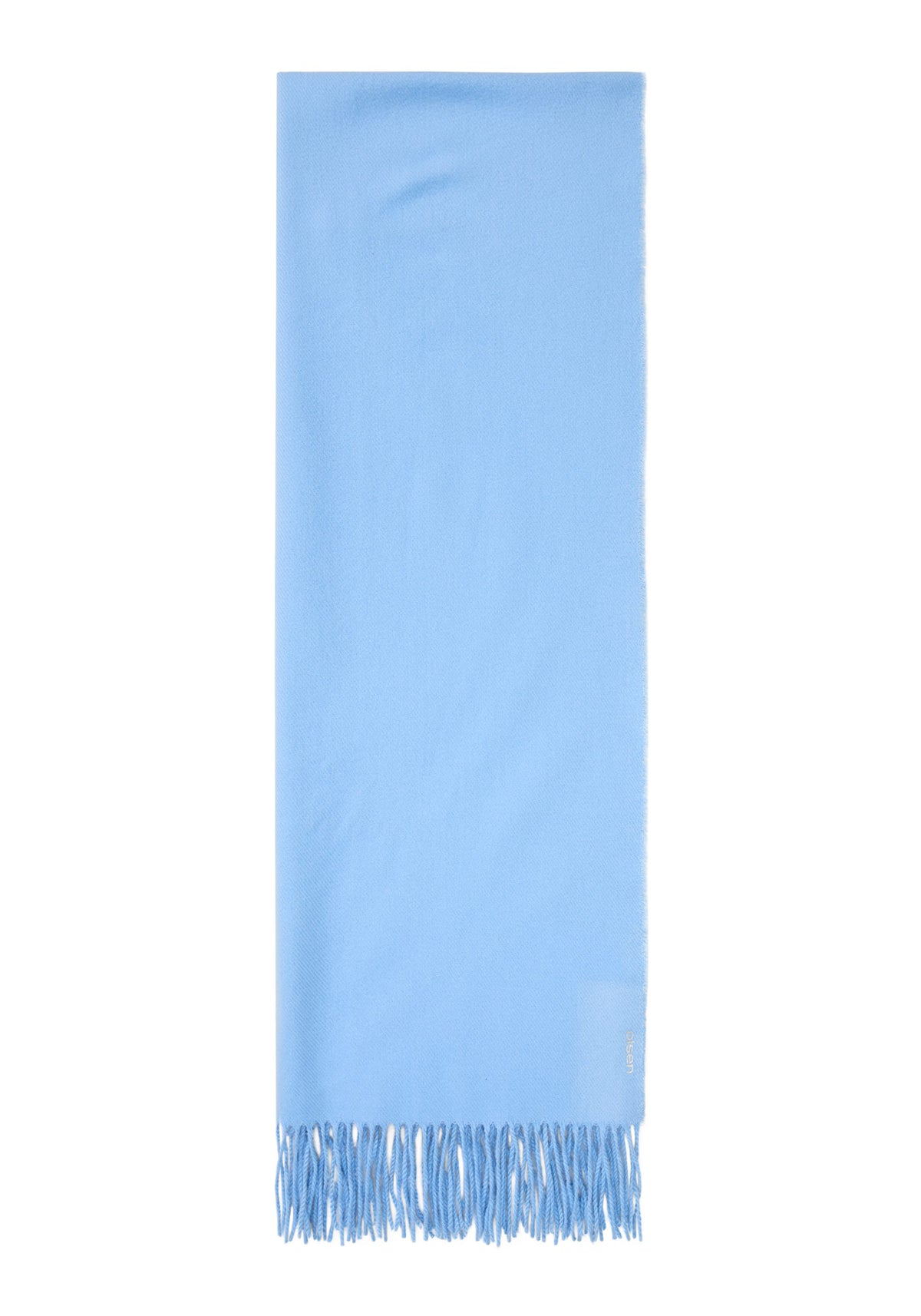 Solid Scarf with Fringe