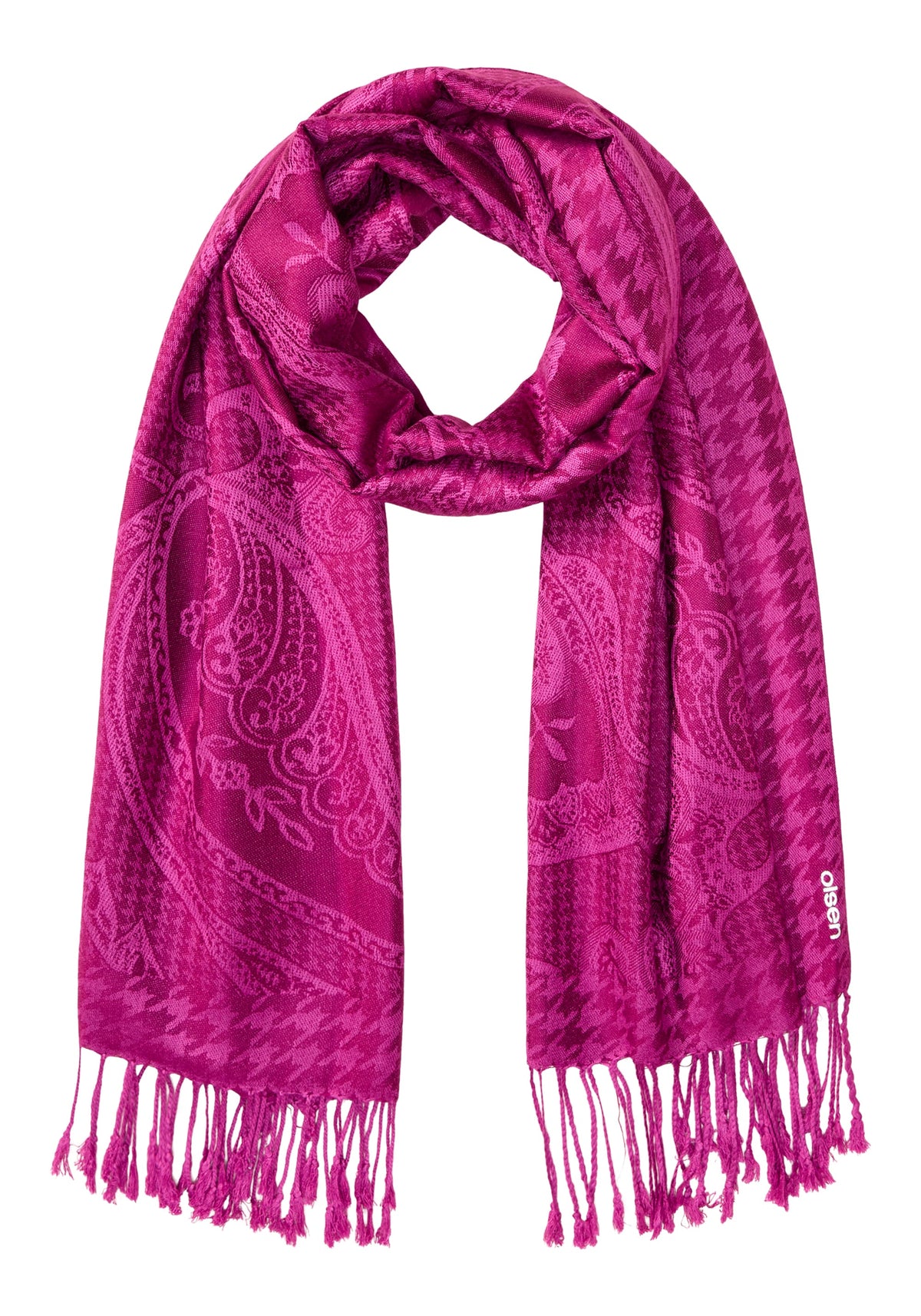 Paisley Scarf with Fringe