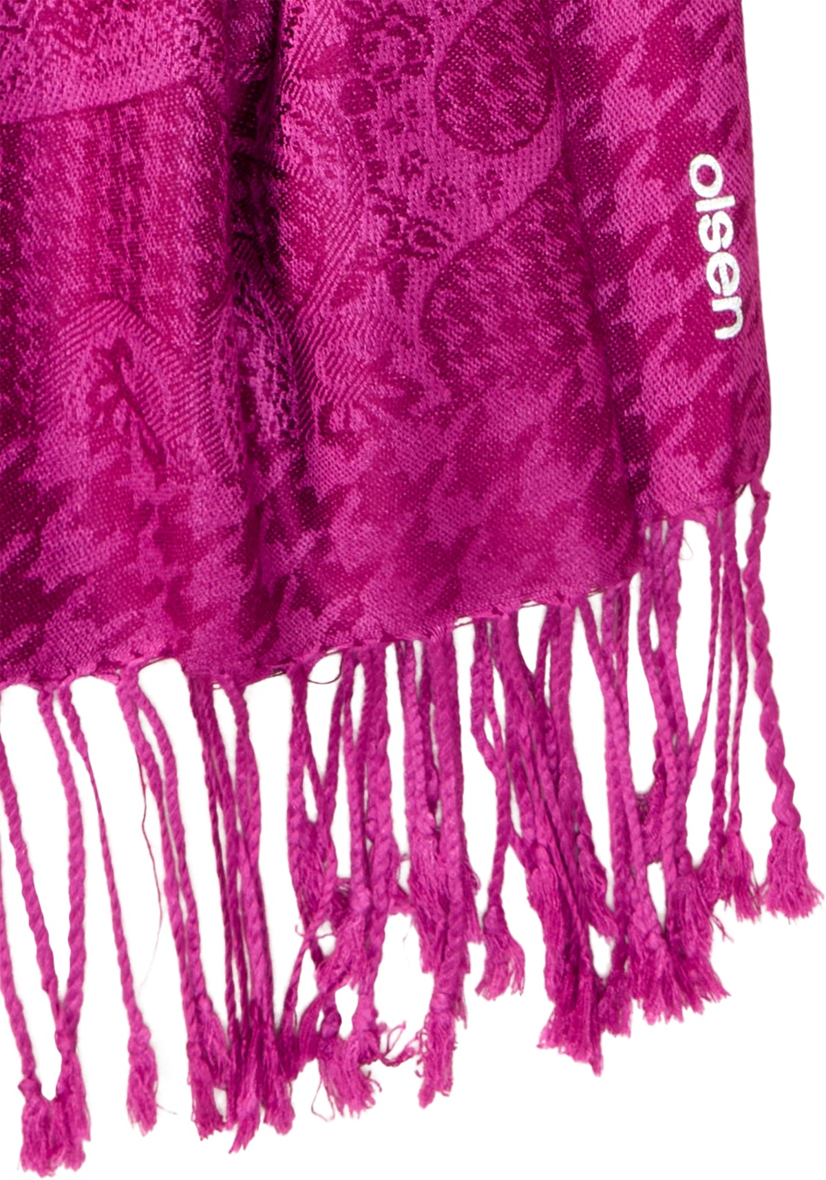 Paisley Scarf with Fringe