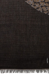 Solid Blanket Scarf with Fringe