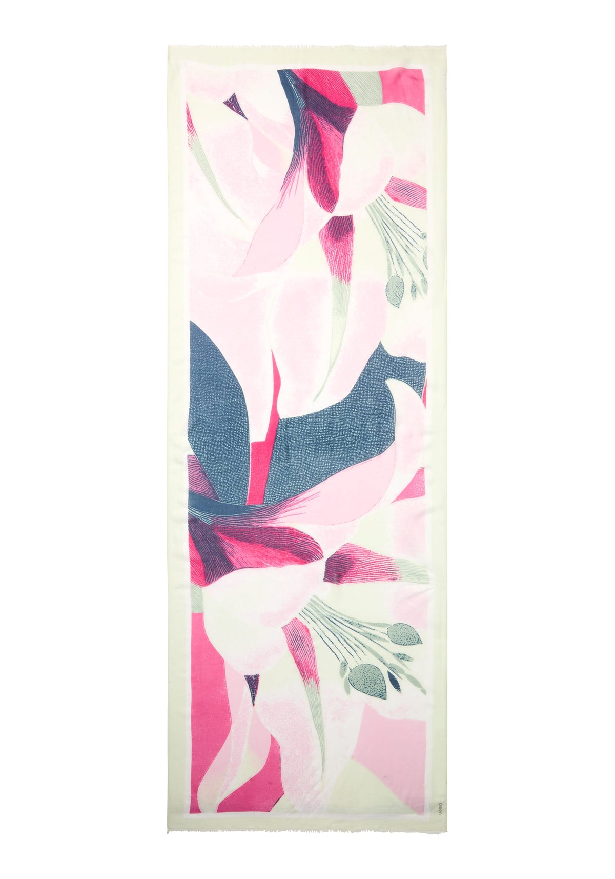 Graphic Floral Scarf