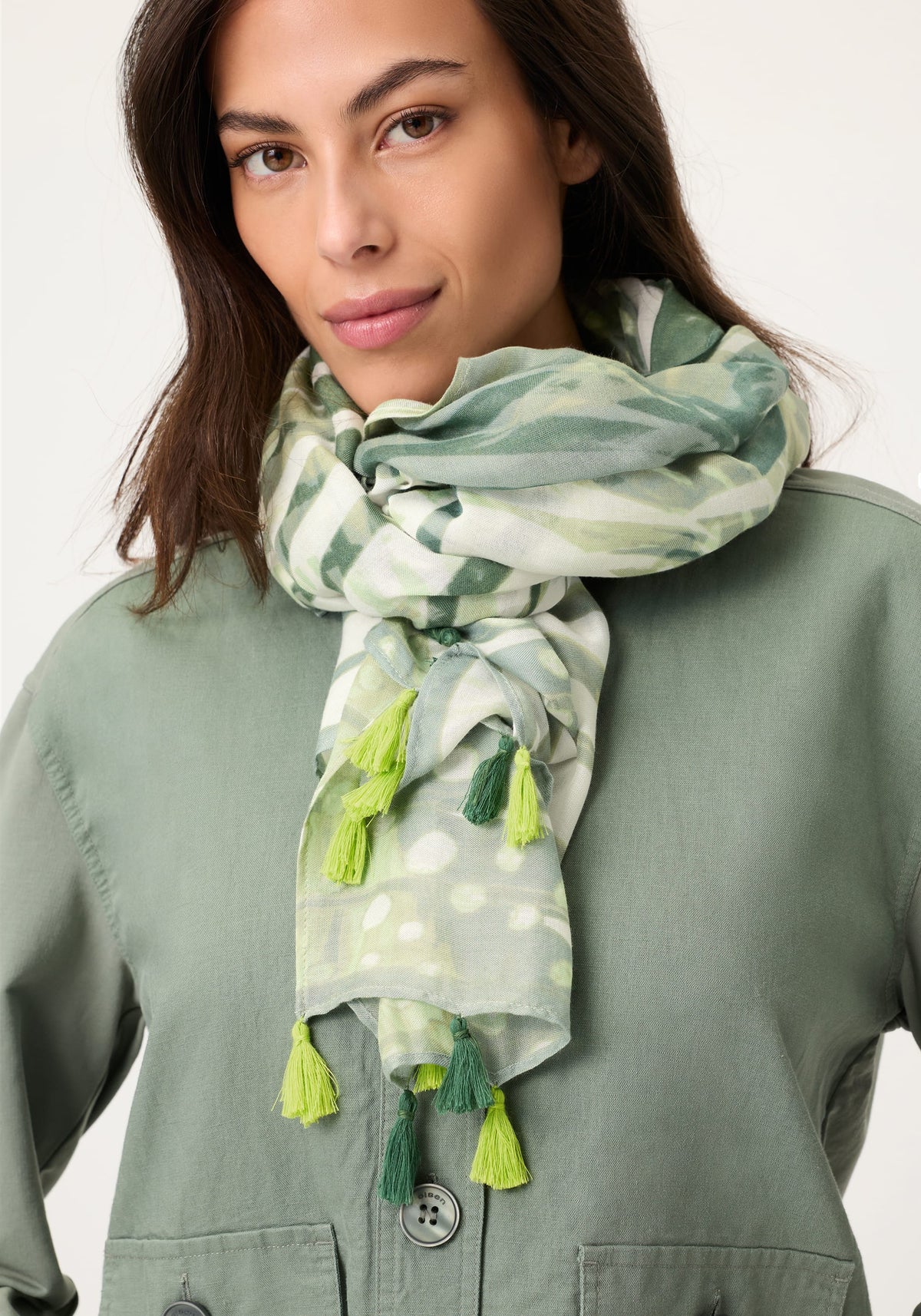 Botanic Stripe Scarf