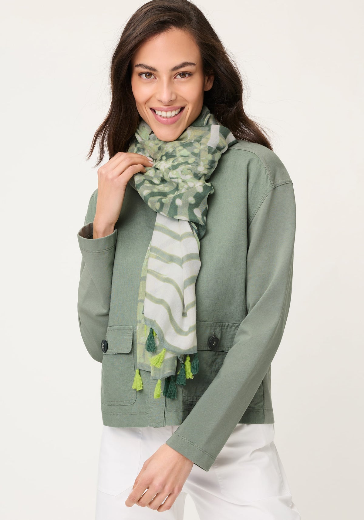 Botanic Stripe Scarf