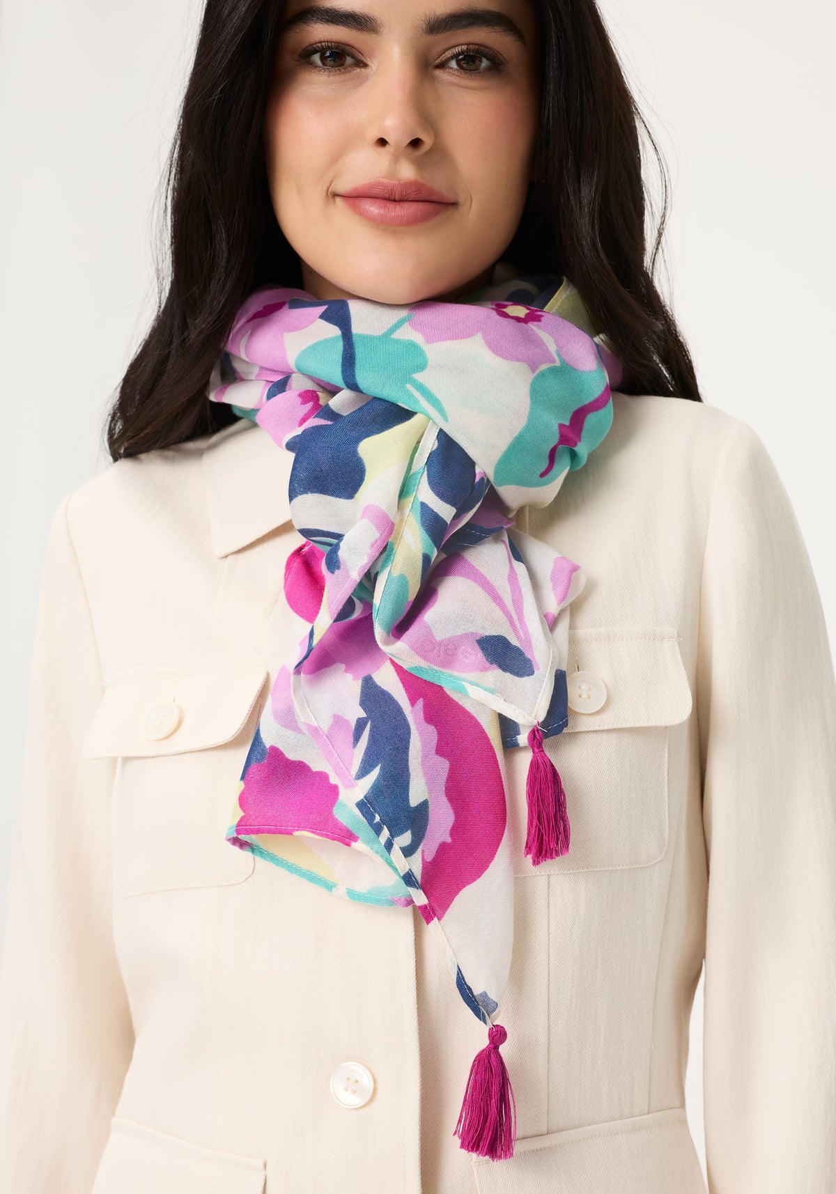 Foulard floral