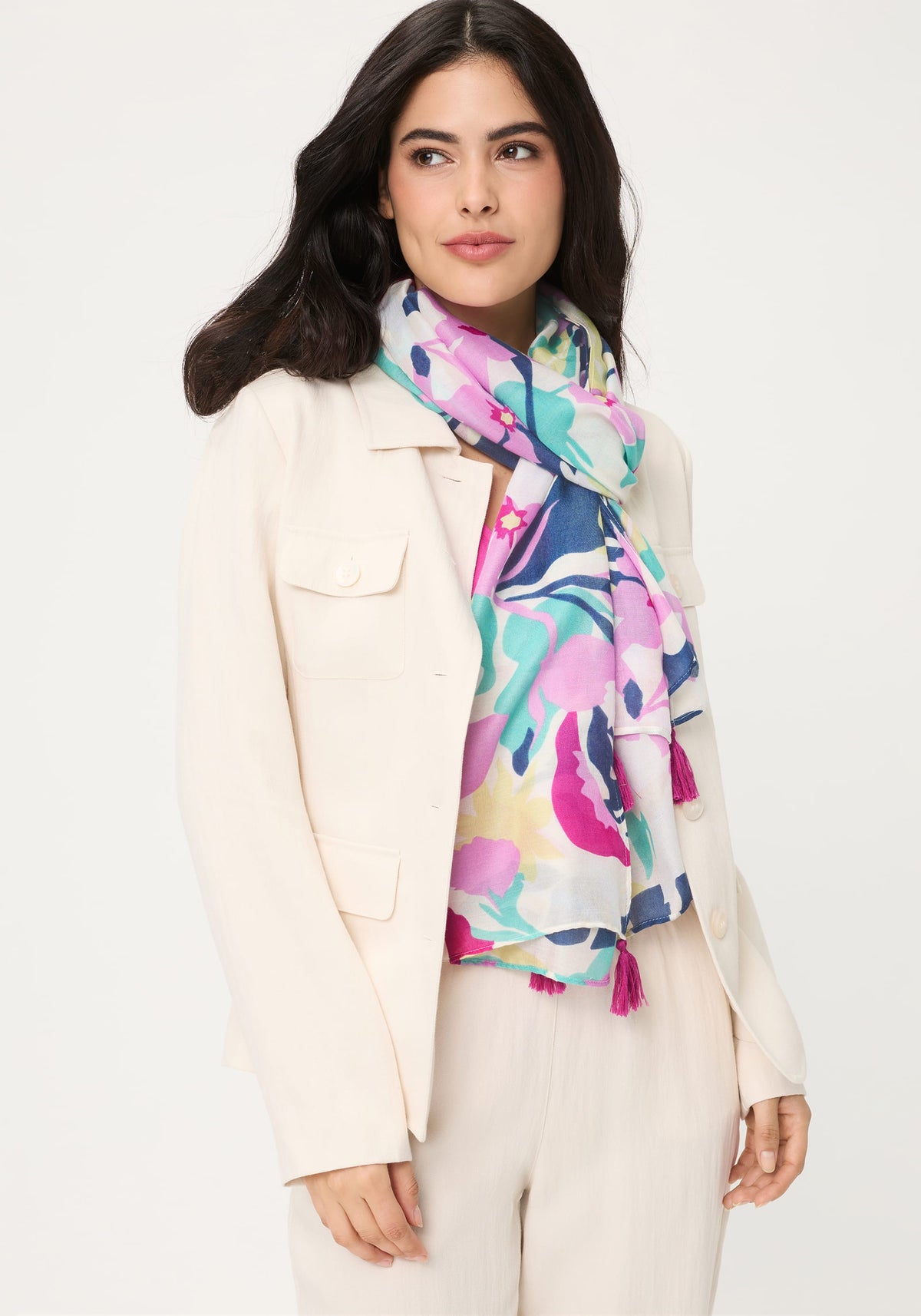 Foulard floral