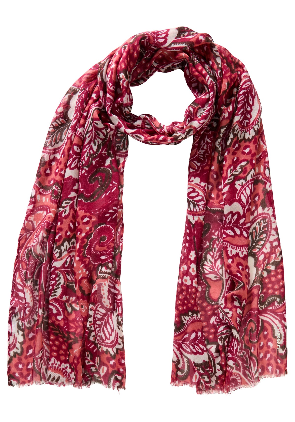 Écharpe à motifs Paisley