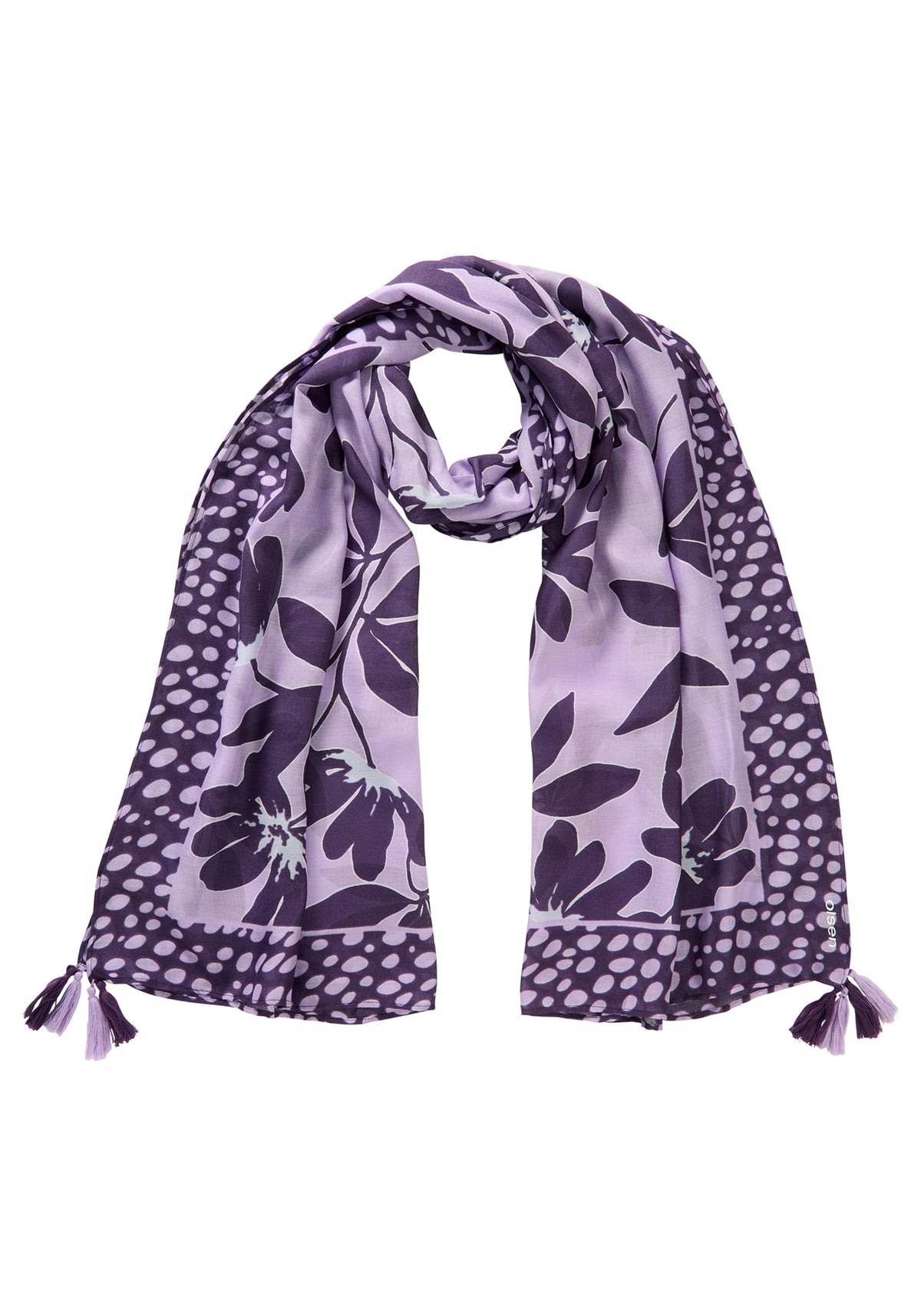 Magnolia Print Scarf