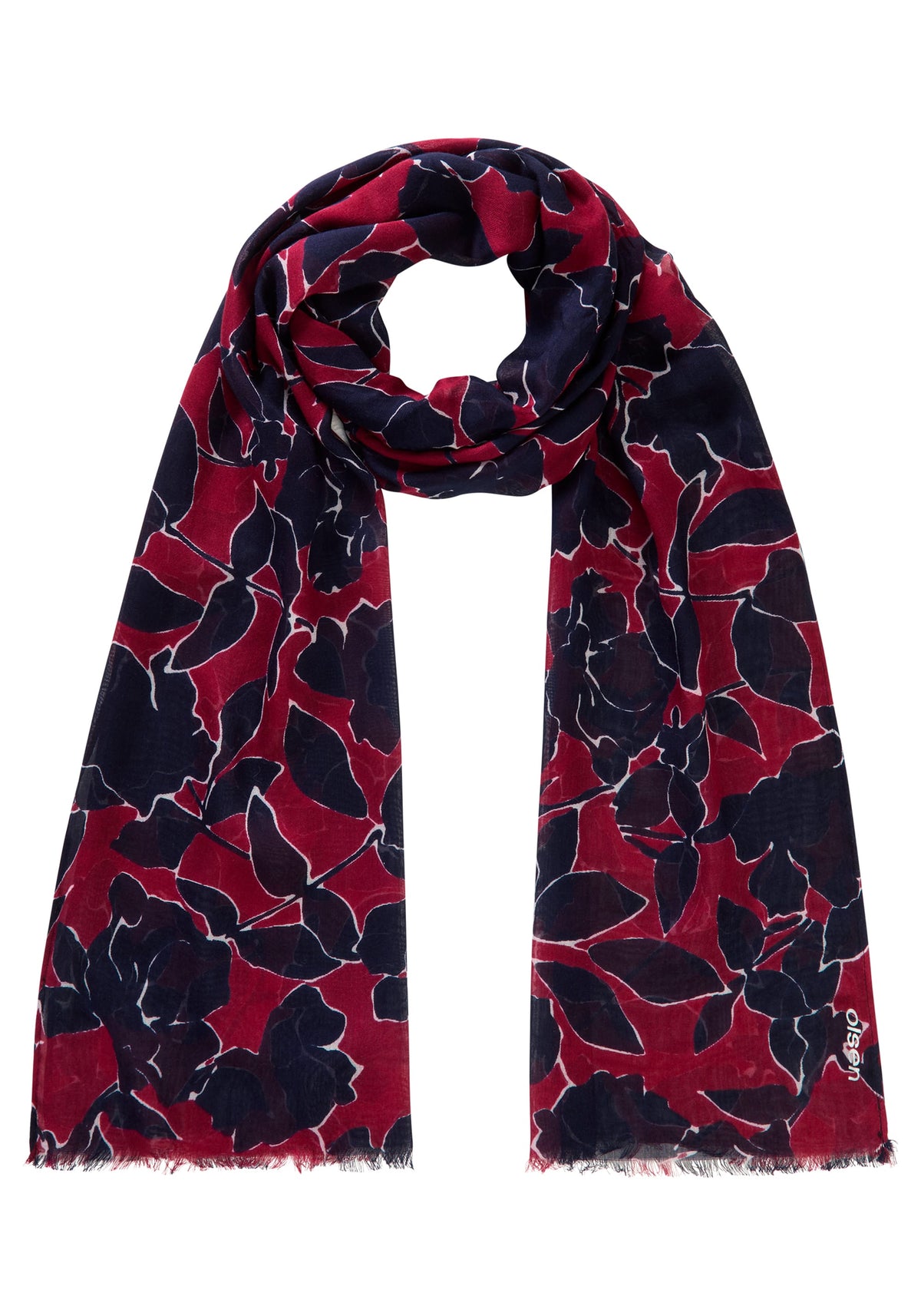 Abstract Floral Scarf