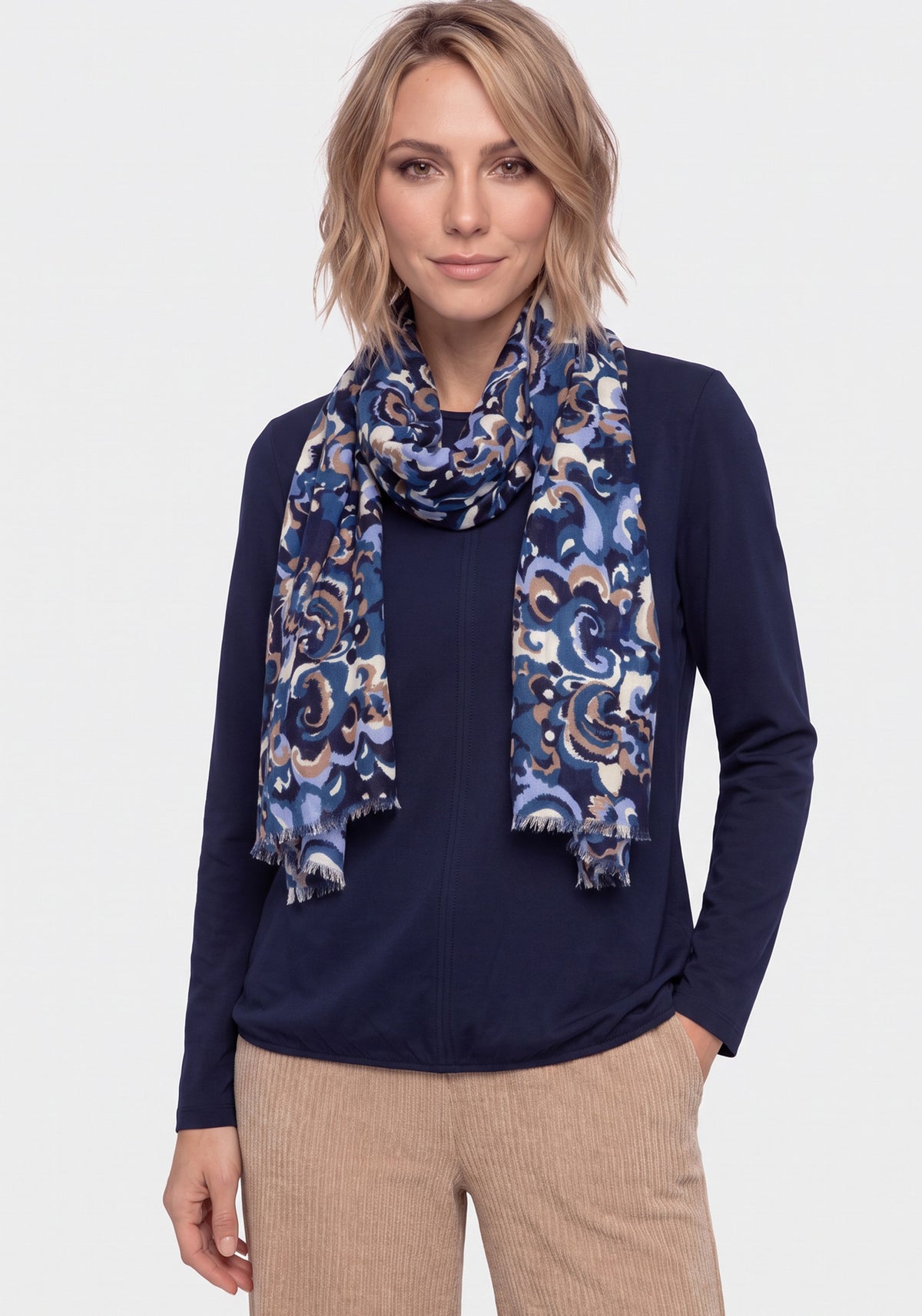 Baroque Swirl Scarf