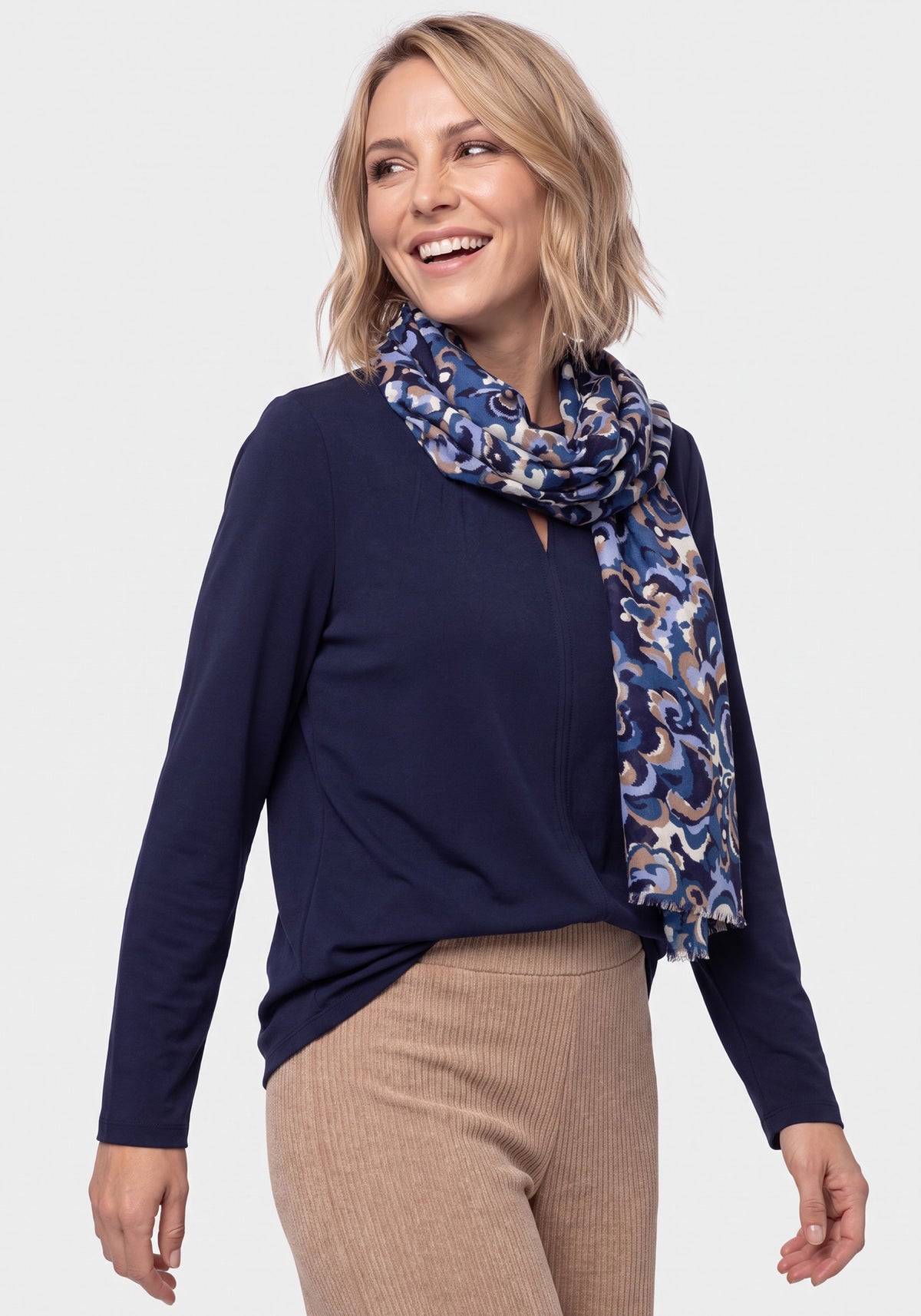 Baroque Swirl Scarf