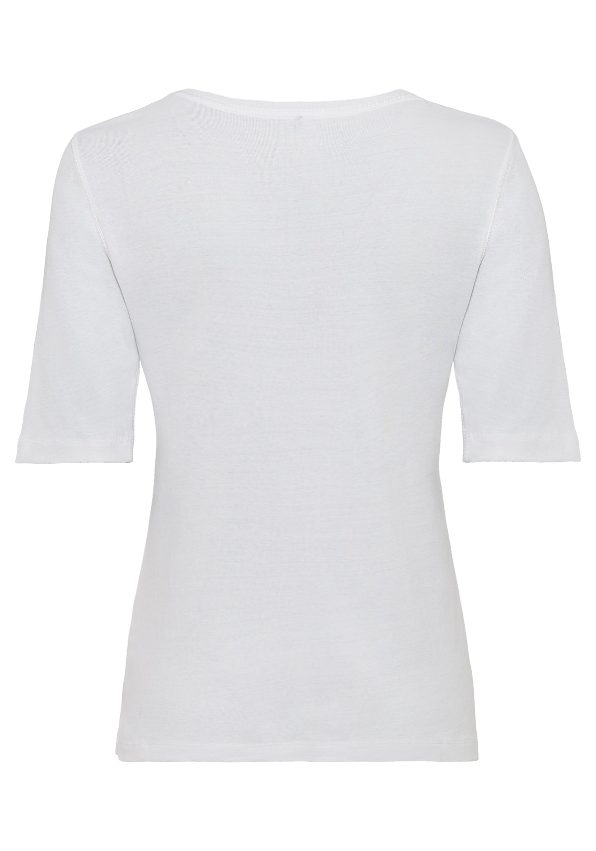 T-shirt à manches courtes et à col rond imprimé Lys, 100% coton