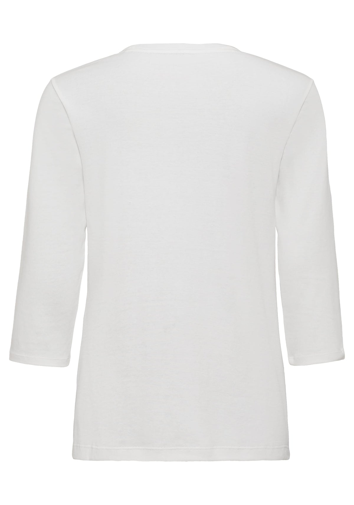 100% Organic Cotton 3/4 Sleeve Placement Print T-Shirt