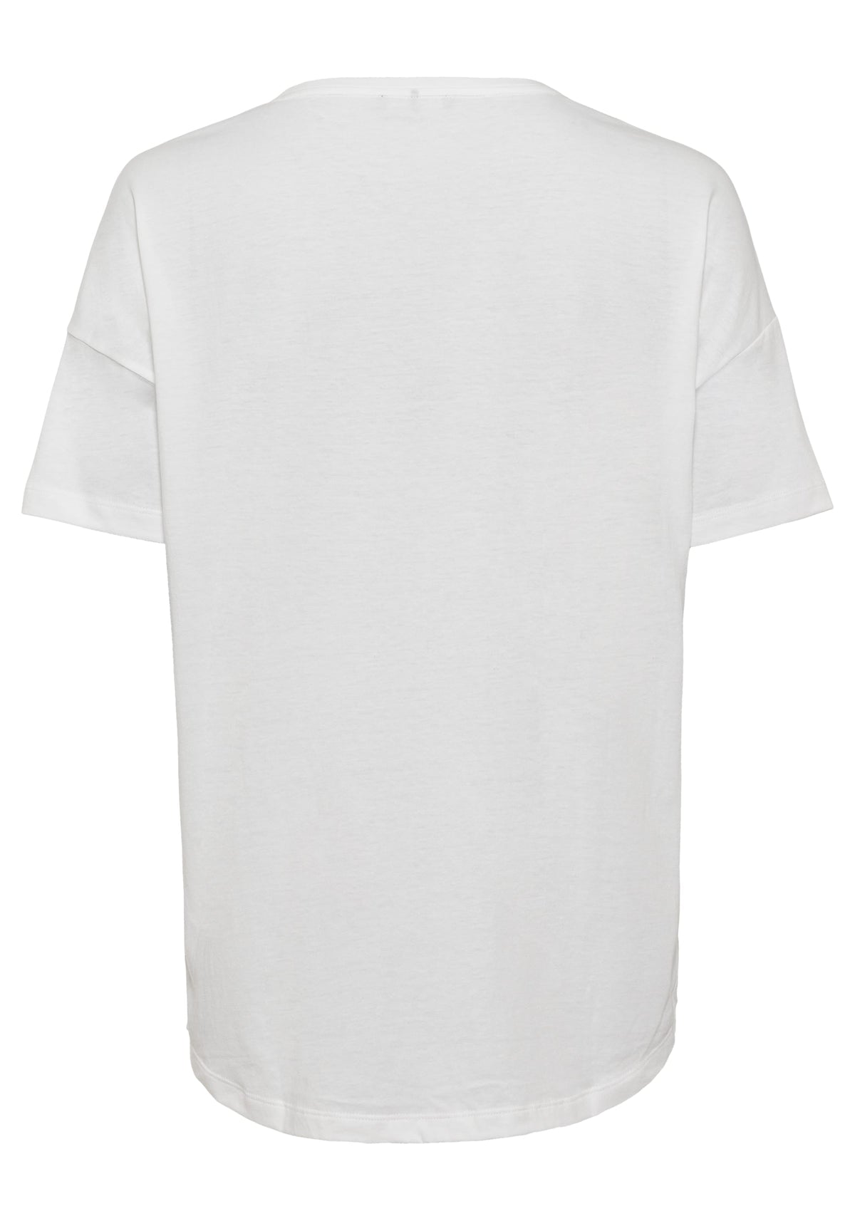 Cotton Blend Short Sleeve Embellished T-Shirt
