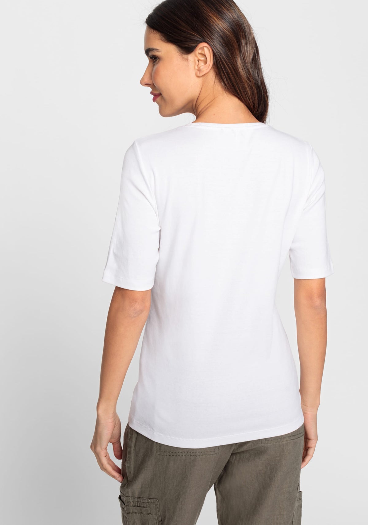 100% Cotton Short Sleeve Placement Print T-Shirt